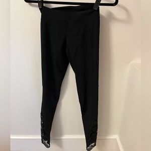 Sapopa black lace leggings